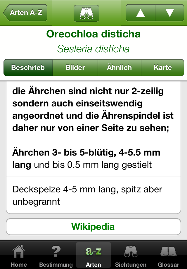 iGräser App iPhone